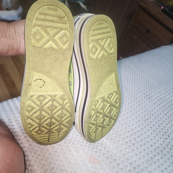 CONVERSE GUC WOMENS SZ 7 PLATFORM SNEAKER SHOES - Picture 8 of 9